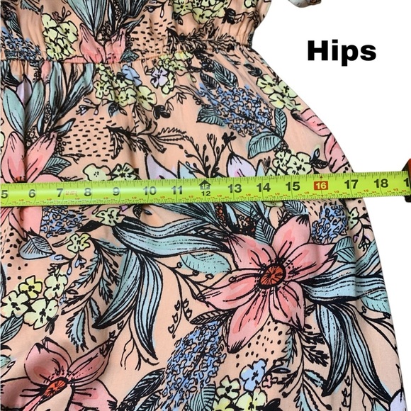 MinkPink Off the Shoulder Fully Lined Dress, beautiful spring & summer colours - Picture 7 of 9